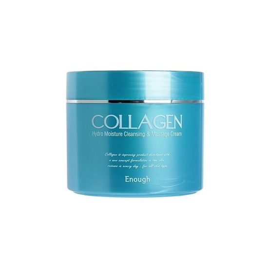 Üz və bədən üçün masaj kremi Enough Collagen Hydro Moisture Cleansing Massage Cream, 300 ml