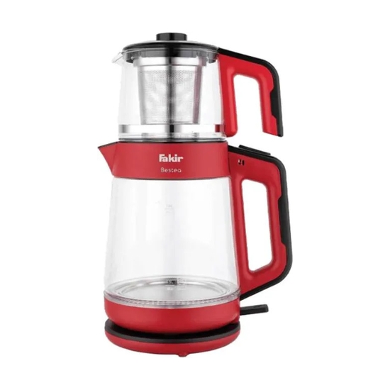 Elektrik çaydan Fakir BESTEA Glass Red Black