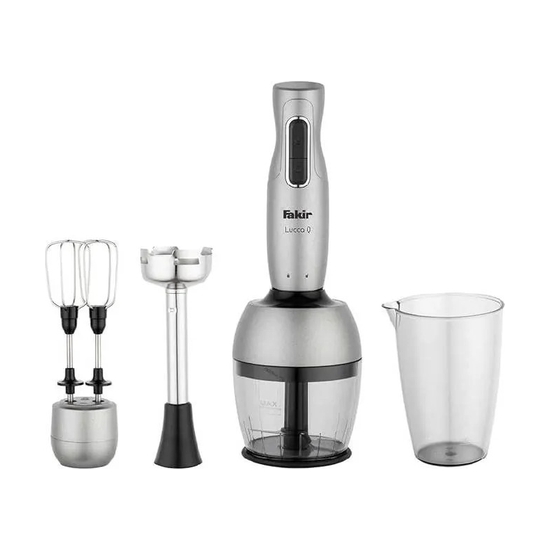 Fakir  Lucca Blender Set Silver Stone