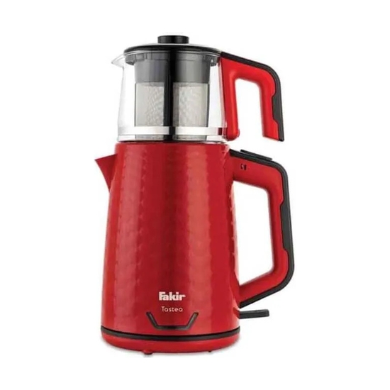 Elektrik çaydan Fakir TASTEA TEA MAKER ROUGE